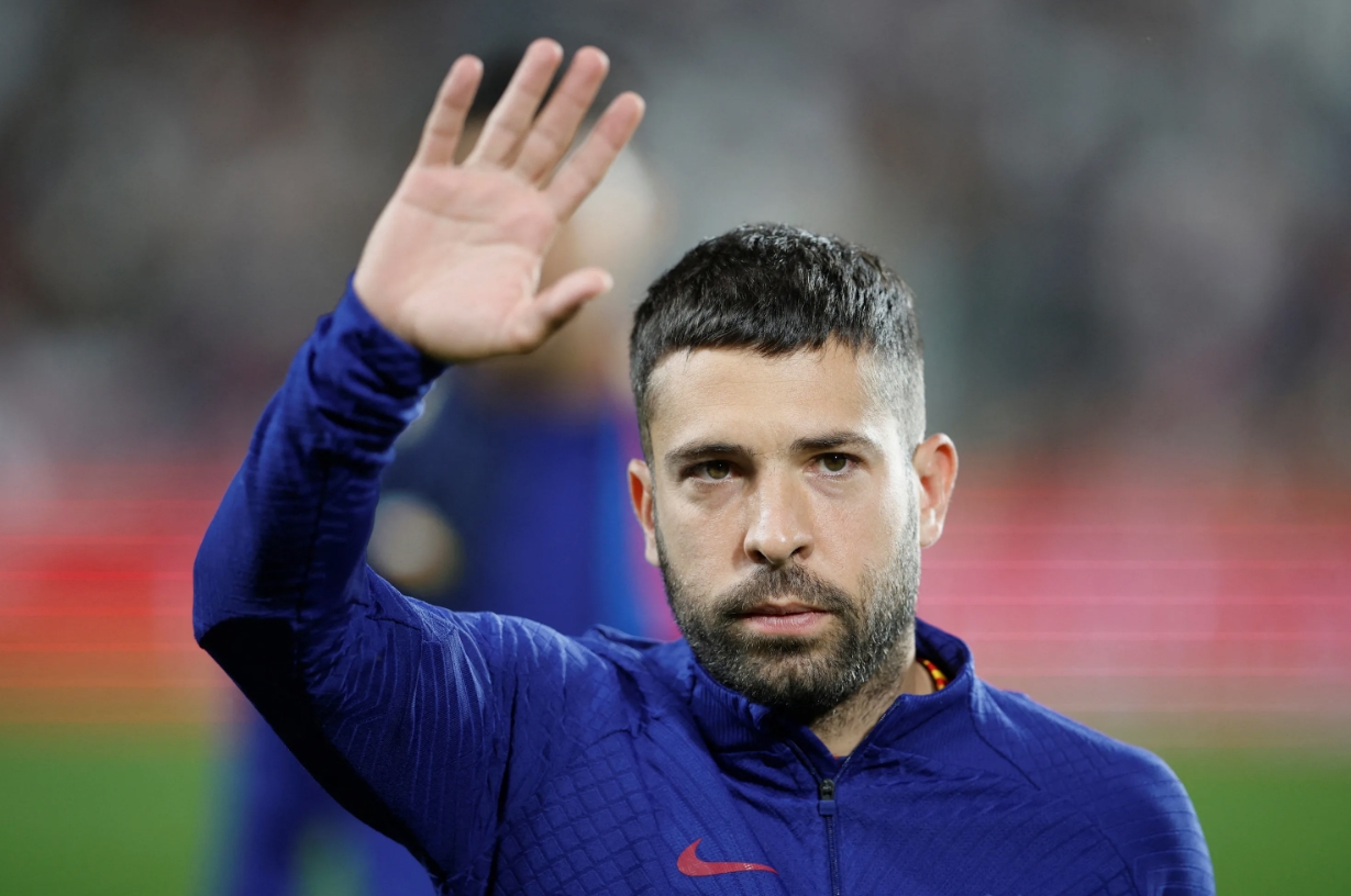 Jordi Alba não é apenas um jogador que disputou dezenas de partidas pelo Barcelona