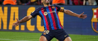 Lionel Messi encontra a rede para o Inter Miami com assistência de Jordi Alba na partida da Copa da Liga